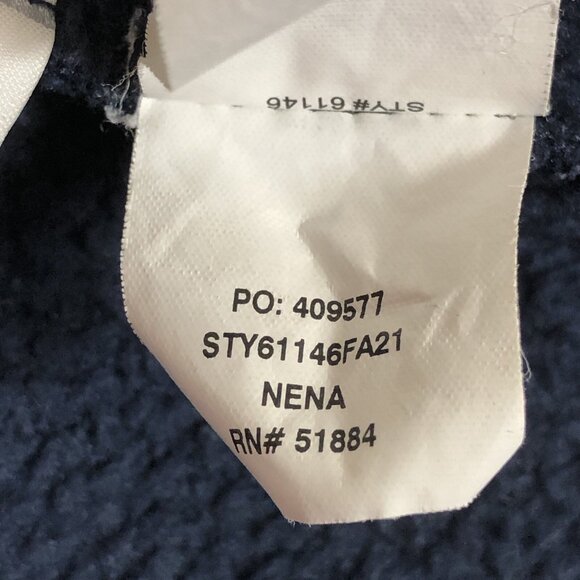 Patagonia Baby Retro Pile Fleece Snap Navy Blue Jacket Hooded Size 3T 61146 - Picture 7 of 10